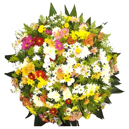 Coroa de Flor Coral