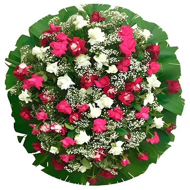 Coroa de Flor Fluorita