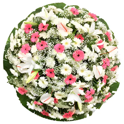 Coroa de Flor Topázio